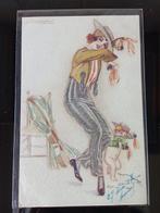 Fantasie - Artist Ondertekend Mauzan - Ansichtkaart (25) -, Gelopen