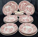 Villeroy & Boch Burgenland Speiseset Porzellan rot mit, Antiek en Kunst