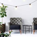 Metalen salontafel | Tuintafel | Ronde bijzettafel Ø50 cm, 50 tot 75 cm, Verzenden, Rond, Nieuw