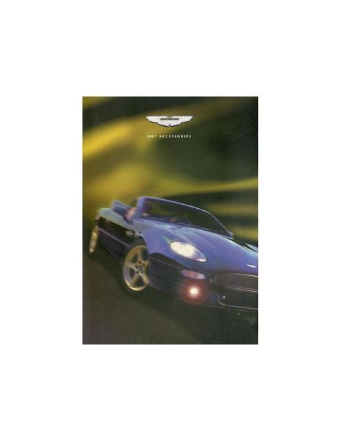 1996 ASTON MARTIN DB7 ACCESSOIRES BROCHURE ENGELS, Boeken, Auto's | Folders en Tijdschriften, Ophalen of Verzenden