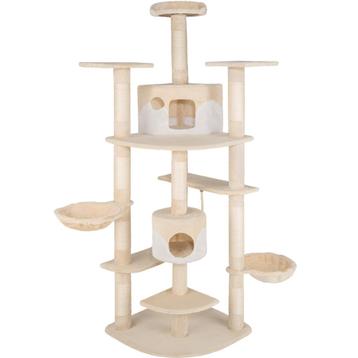 tectake Krabpaal Nelly 204cm - beige / wit beschikbaar voor biedingen