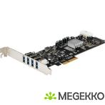 StarTech.com 4-poorts PCI Express (PCIe) SuperSpeed USB 3.2, Computers en Software, Verzenden, Nieuw