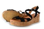 Ayana Sandalen in maat 42 Zwart | 5% extra korting, Kleding | Dames, Schoenen, Verzenden, Zwart, Sandalen of Muiltjes, Gedragen