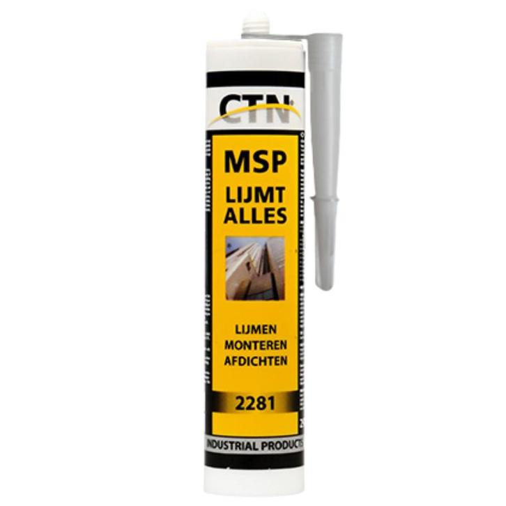 CTN MSP sterk verlijmende kit TRANSPARANT (2281TR), Doe-het-zelf en Bouw, Ventilatie en Afzuiging, Nieuw, Verzenden
