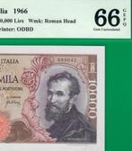 Italië. - 10,000 lire 20/5/1966 - Pick 97c  (Zonder, Postzegels en Munten