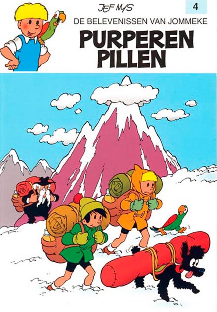 Purperen pillen / De belevenissen van Jommeke / 4 Jef Nys, Boeken, Stripverhalen, Gelezen, Verzenden