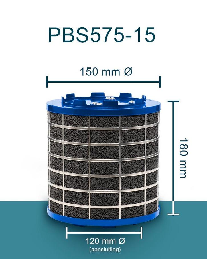 PuriVent SILO plasmafilter voor afzuigkap (schacht 180mm+), Doe-het-zelf en Bouw, Ventilatie en Afzuiging, Nieuw, Verzenden