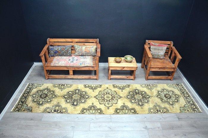 Turks Extra Lang Loper Tapijt - Vloerkleed - 376 cm - 92 cm, Huis en Inrichting, Stoffering | Tapijten en Vloerkleden