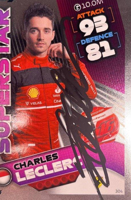 Topps - Charles Leclerc - Superstar - Autographed Card, Collections, Marques automobiles, Motos & Formules 1