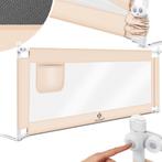 Bedhekje - 200 cm - Bedrand - Bedrail - Bedrek - Beige - KES, Verzenden