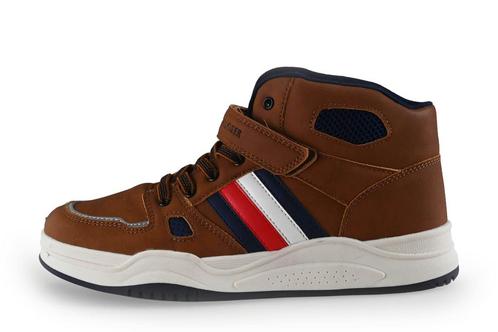 Tommy Hilfiger Hoge sneakers in maat 37 Bruin | 5% extra, Kinderen en Baby's, Kinderkleding | Schoenen en Sokken, Jongen of Meisje