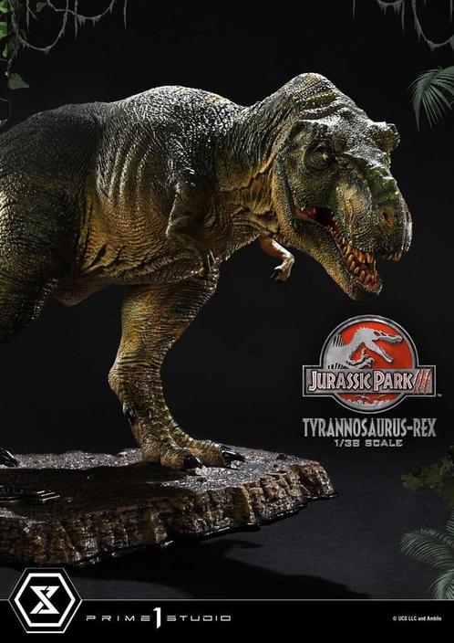 Jurassic Park III Prime Collectibles Statue 1/38 T-Rex 17 cm, Verzamelen, Film en Tv, Ophalen of Verzenden