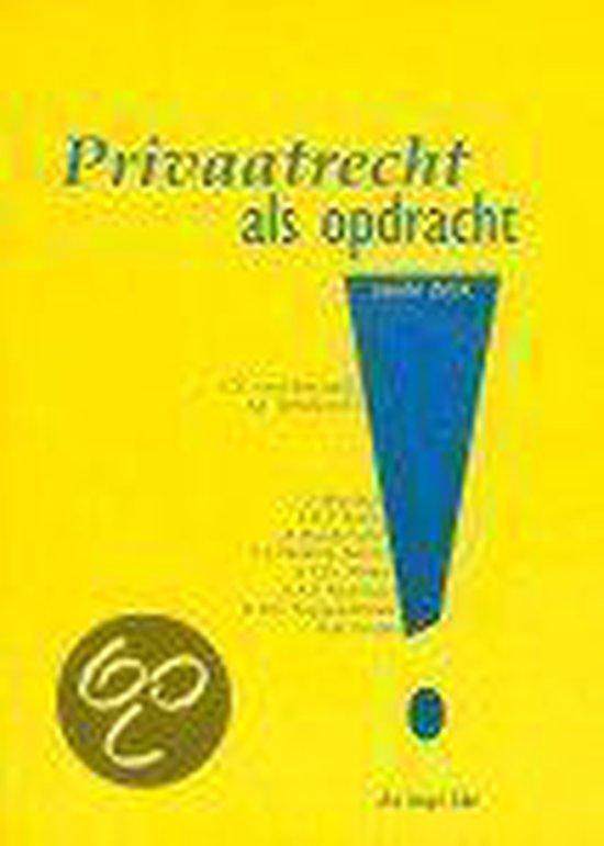Privaatrecht als opdracht 9789069164069, Boeken, Wetenschap, Gelezen, Verzenden