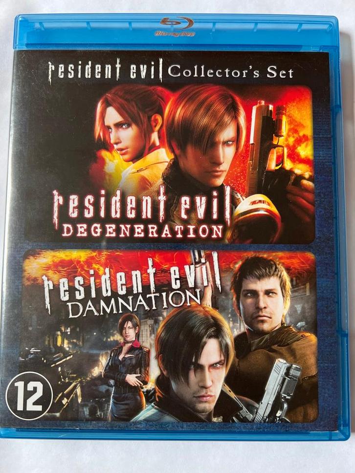 RESIDENT EVIL DEGENERATION / RESIDENT EVIL DAMNATION, CD & DVD, Blu-ray
