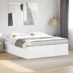 vidaXL Bedframe bewerkt hout wit 180x200 cm, Verzenden, Nieuw