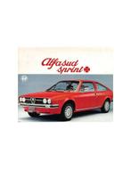 1977 ALFA ROMEO ALFASUD SPRINT BROCHURE DUITS, Nieuw