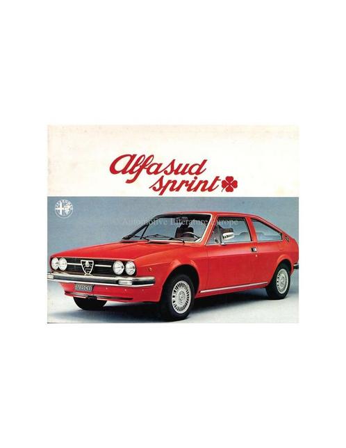 1977 ALFA ROMEO ALFASUD SPRINT BROCHURE DUITS, Boeken, Auto's | Folders en Tijdschriften