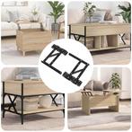 vidaXL Bedliftmechanisme 12 pcs Zwart 340 x 95 x 40 mm IJzer, Doe-het-zelf en Bouw, Verzenden, Nieuw