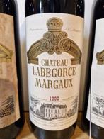 1990 Chateau Labegorce - Margaux - 3 Flessen (0.75 liter), Verzamelen, Nieuw