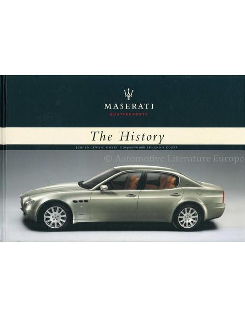 MASERATI QUATTROPORTRE, THE HISTORY, Livres, Autos | Livres