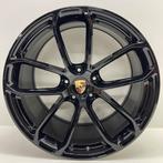 Porsche Boxster/Cayman 981/982 20inch GT4 zwart met banden, Auto-onderdelen, Ophalen, Gebruikt, 265 mm, Banden en Velgen