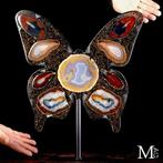 Natuurlijke agaatschijven in hars - Prachtige