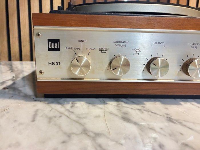 Dual - HS 37 versterker met ingebouwde CS 1214 platenspeler, Audio, Tv en Foto, Radio's