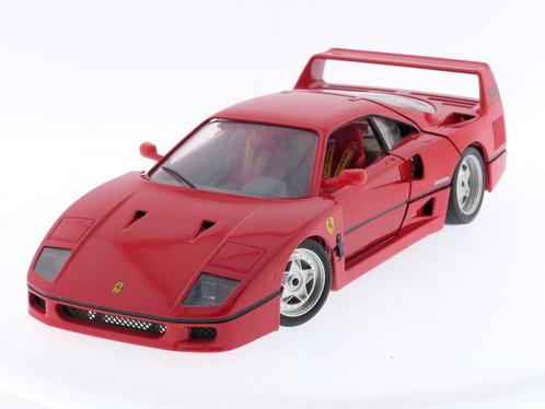 Schaal 1:18 Bburago Ferrari F40 1987 #3446 (Automodellen), Hobby & Loisirs créatifs, Voitures miniatures | 1:18, Enlèvement ou Envoi