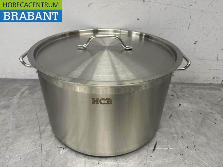 RVS HCB Soeppan Kookpan Pan Inductie 45 x 28 cm 44 liter, Zakelijke goederen, Horeca | Keukenapparatuur, Ophalen of Verzenden