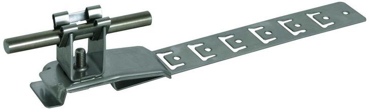 Dehn Unigrip roestvast stalen dakgeleiderhouder 20 mm -, Doe-het-zelf en Bouw, Elektriciteit en Kabels, Verzenden