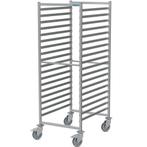 Regaalwagen | RVS | 36 Etages (1/1 GN) | Wielen (Geremd) |, Zakelijke goederen, Horeca | Keukenapparatuur, Verzenden, Nieuw in verpakking