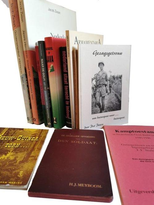 Verzameling met boeken omtrent het KNIL - 1900-2000, Antiek en Kunst, Antiek | Boeken en Manuscripten