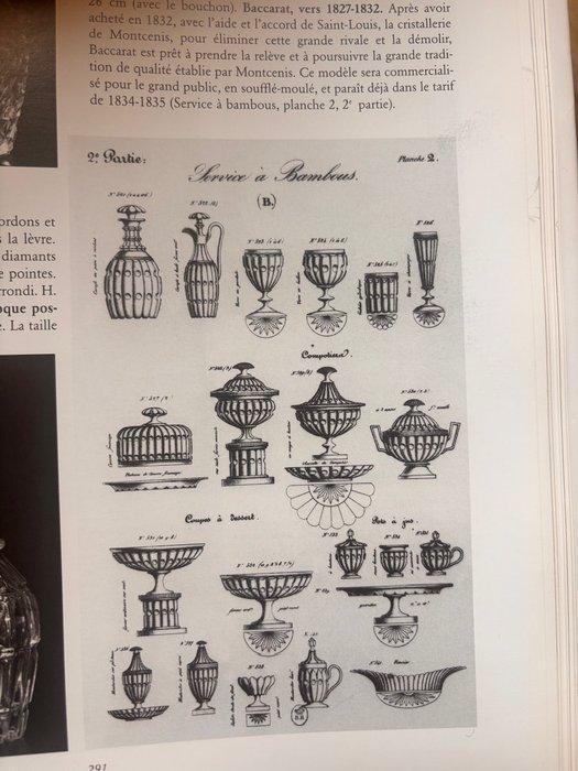 Baccarat - Parfumfles - Bamboo - Kristal, Antiek en Kunst, Antiek | Glaswerk en Kristal