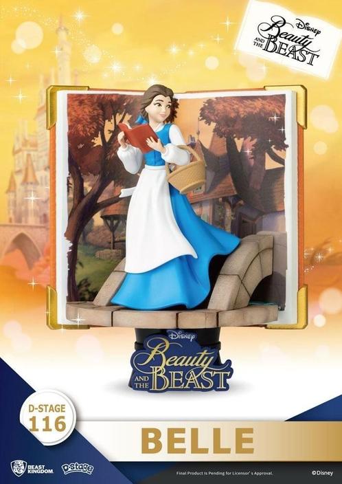 Disney Book Series D-Stage PVC Diorama Belle 13 cm, Verzamelen, Disney, Ophalen of Verzenden