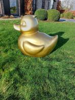 Figuur - Large gold bath duck - 44 cm - Polyresin