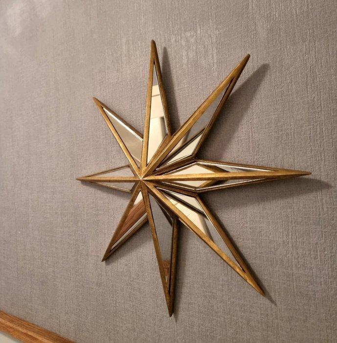 Wandspiegel - Glas, Hars, Antiek en Kunst, Curiosa en Brocante