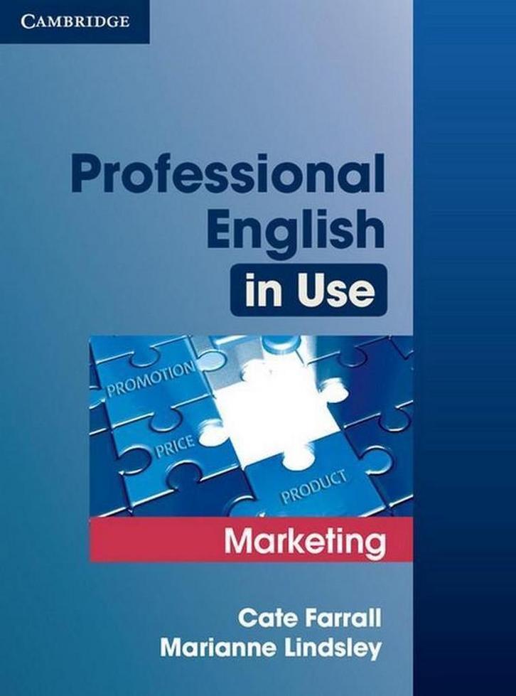 Professional English in Use Marketing 9780521702690, Boeken, Taal | Engels, Gelezen, Verzenden