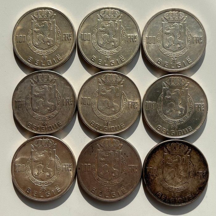 België. 100 Francs 1949-1951 (Zonder Minimumprijs), Postzegels en Munten, Munten | Nederland