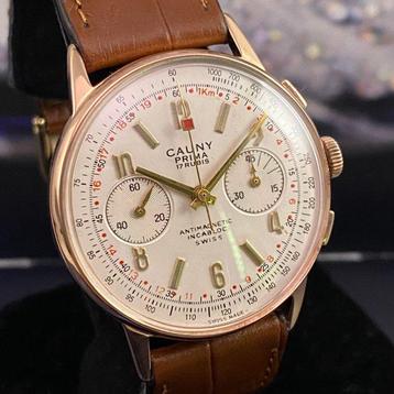 Cauny - Chronographe Vintage - Sans Prix de Réserve - 3357 -