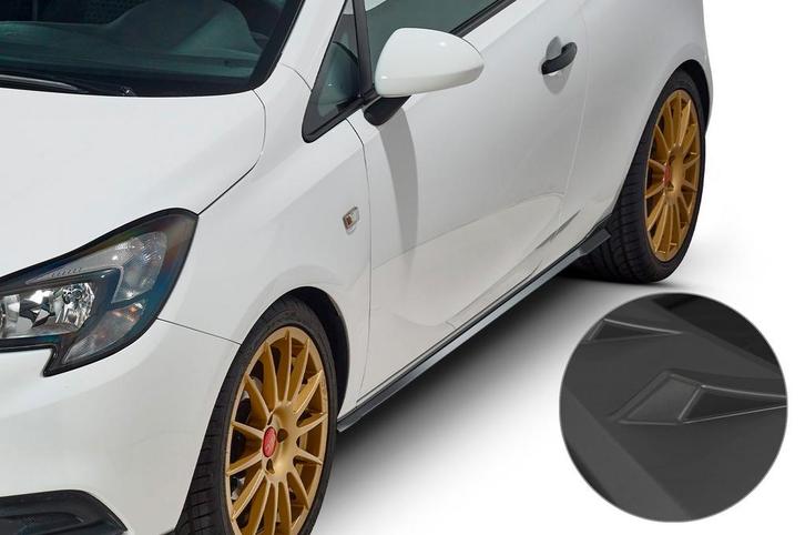 Zijskirts voor Opel Corsa E 3-deurs SS479-L, Auto-onderdelen, Carrosserie, Nieuw, Verzenden
