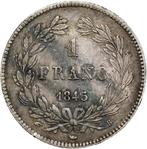 France. Louis Philippe I. 1 Franc 1845-B, Rouen (Sans Prix, Postzegels en Munten