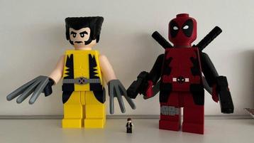 Figuur - Deadpool & Wolverine BIG BRICK XXL scale 10:1 (2) -, Kinderen en Baby's, Speelgoed | Duplo en Lego, Nieuw
