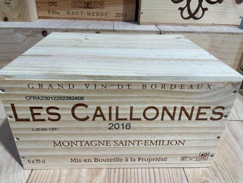 2016 Château Les Caillonnes - Montagne-Saint-Émilion - 6, Collections, Vins