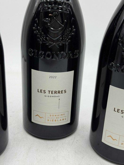 2022 Domaine de Piéblanc Les Terres - Gigondas - 3 Magnums, Collections, Vins