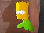 The Simpsons - 1 Originele animatiecel van Bart Simpson, met, CD & DVD