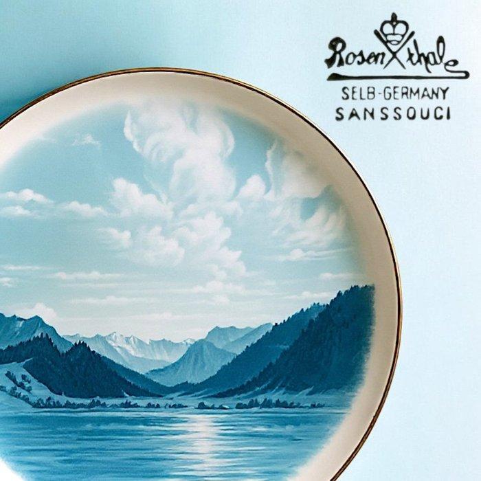 Wanddecoratie - Rosenthal - Decoratieve schotel met, Antiquités & Art, Curiosités & Brocante