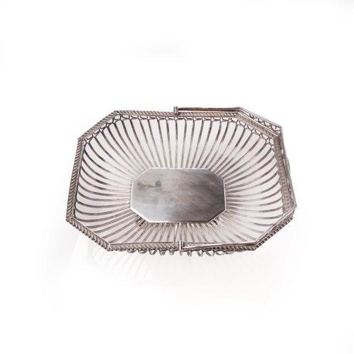 Corbeille à pain - Plaqué(e) argent, Antiek en Kunst, Antiek | Meubels | Tafels