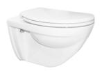 Sanifun Hangtoilet Karmen 550 wit combi, Nieuw
