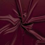 Verduisterende stof donker bordeaux rood - Polyester stof 30, Hobby & Loisirs créatifs, Tissus & Chiffons, Ophalen of Verzenden