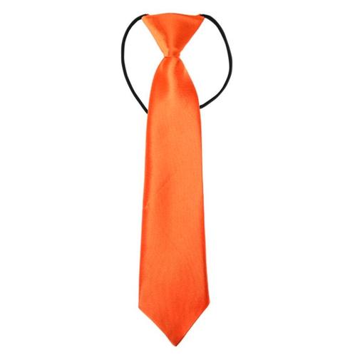 Fako Fashion® - Kinderstropdas - Effen - Elastiek - Oranje, Vêtements | Hommes, Cravates, Envoi